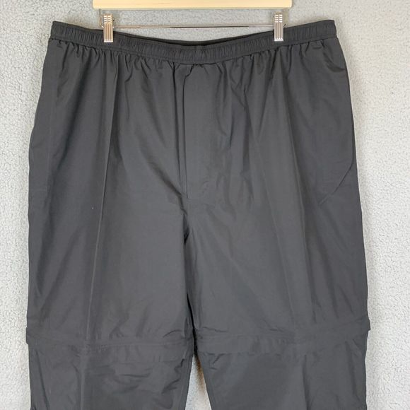 Zero Restriction ZR Gore-Tex Pants Mens XXL Golf Rain Black Convertible - Picture 2 of 9